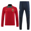 Portugal Quarter Zip Trenings Collegegenser 2022 Rød - Herre